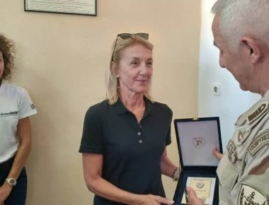Στα εγκαίνια επιτηρητικού φυλακίου στα Ψαρά ο Α/ΓΕΕΘΑ Ναύαρχος Αποστολάκης (φώτο)